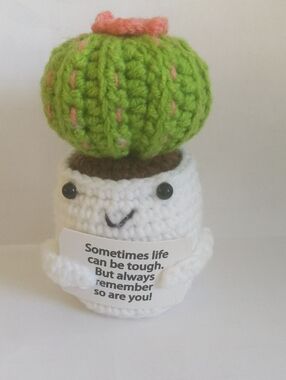 Crocheted Cactus Plush